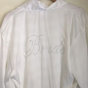 Target Bride Robe with rhinestones